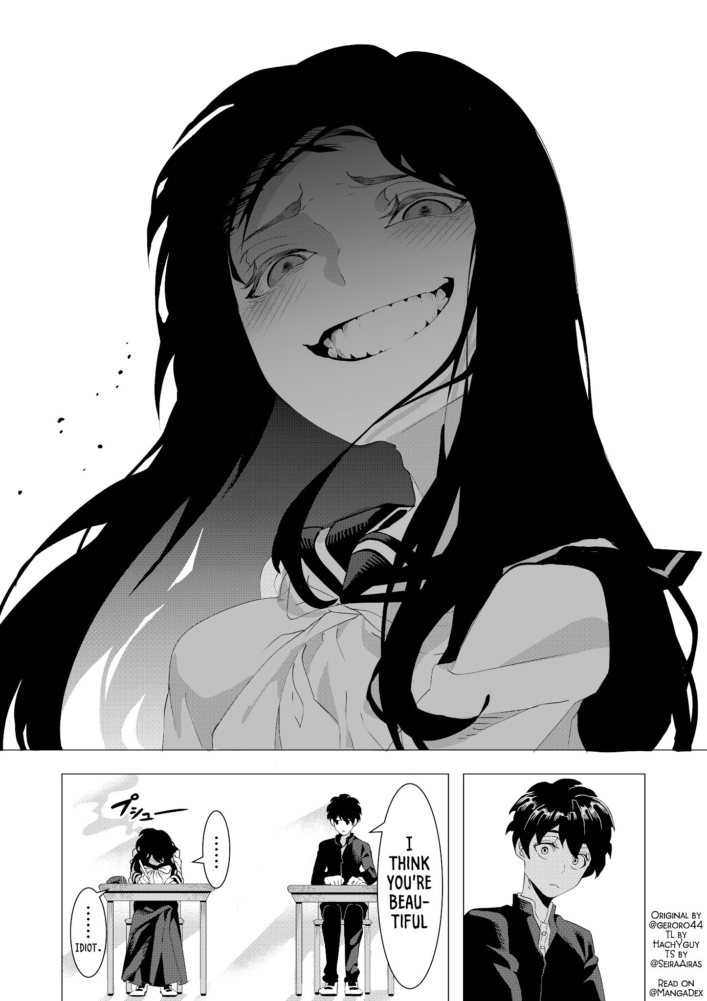 A Story About A Creepy Girl Smile Chapter 1.