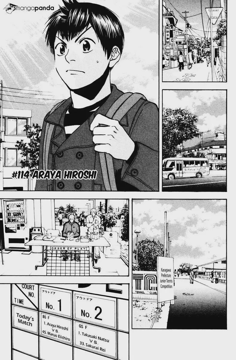 Baby Steps Chapter 114 Araya Hiroshi