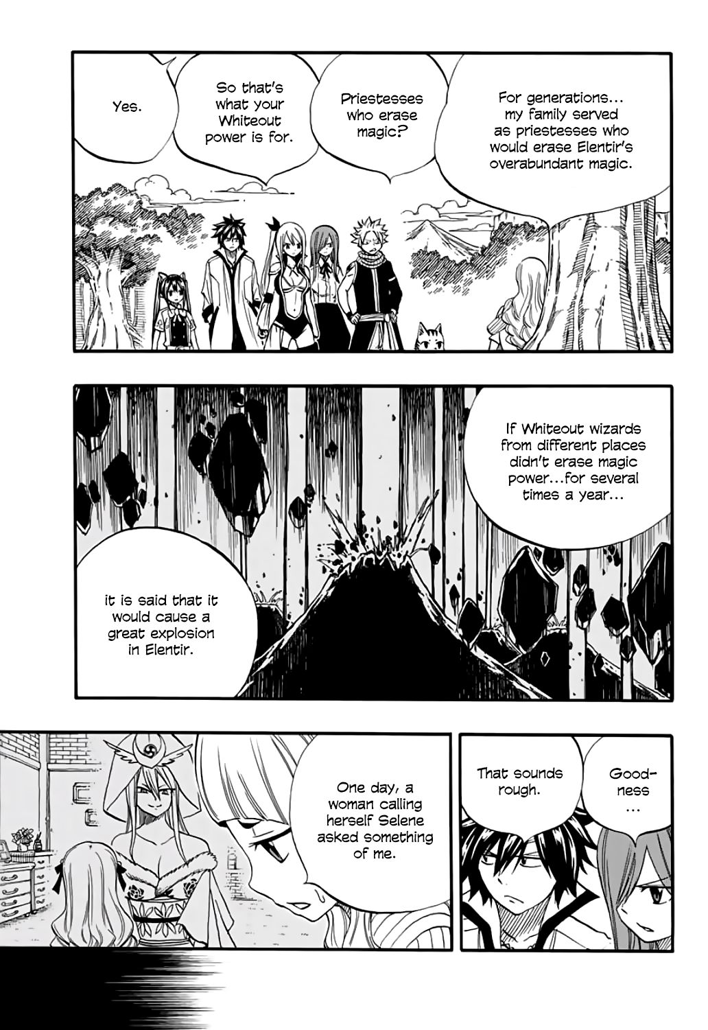 Fairy Tail 100 Years Quest Chapter 68 Moon Dragon God Selene