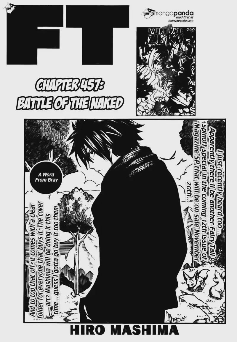 Fairy Tail Chapter 457 Battle Of The Naked