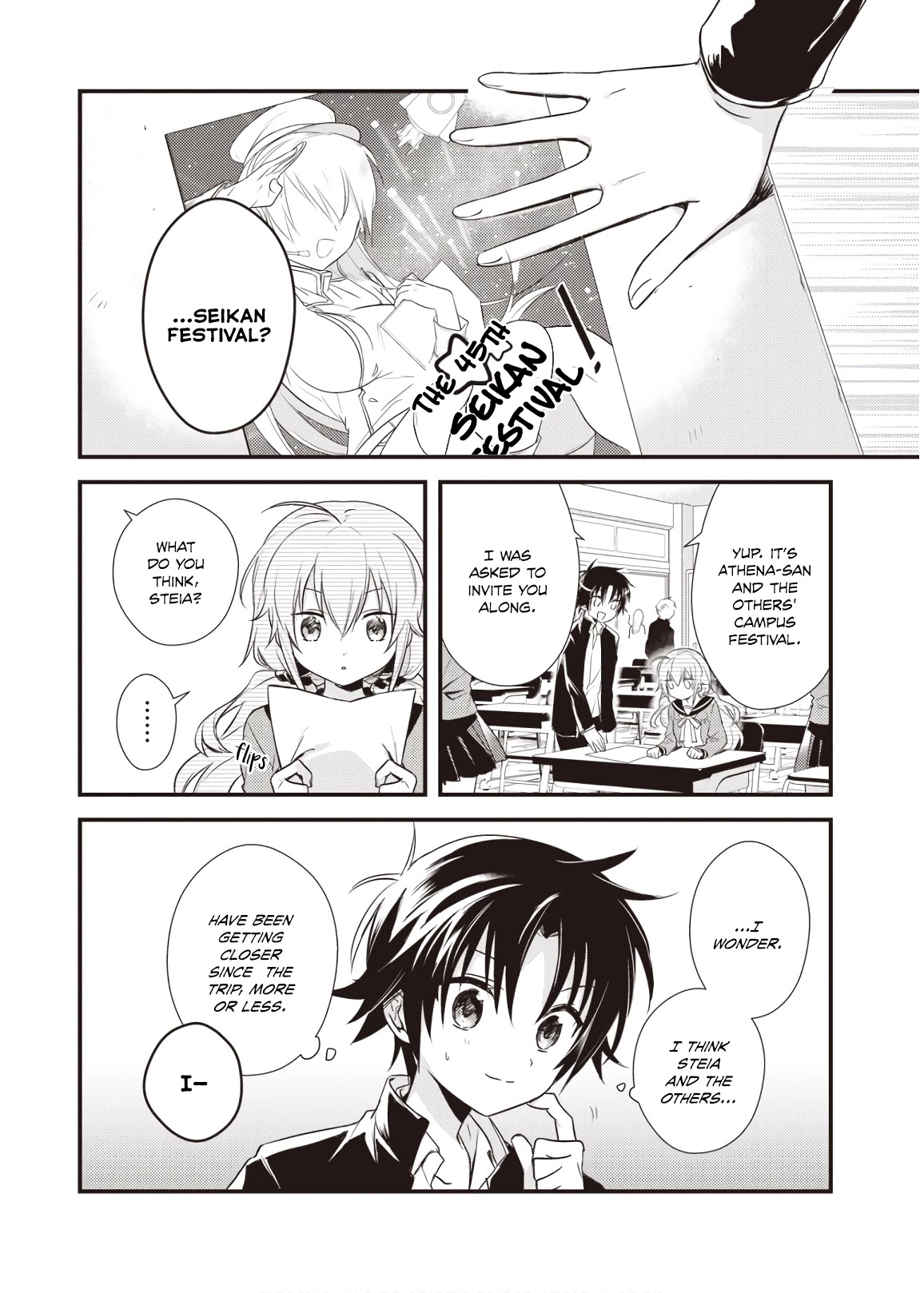 Megami-ryou no Ryoubo-kun. Chapter 13