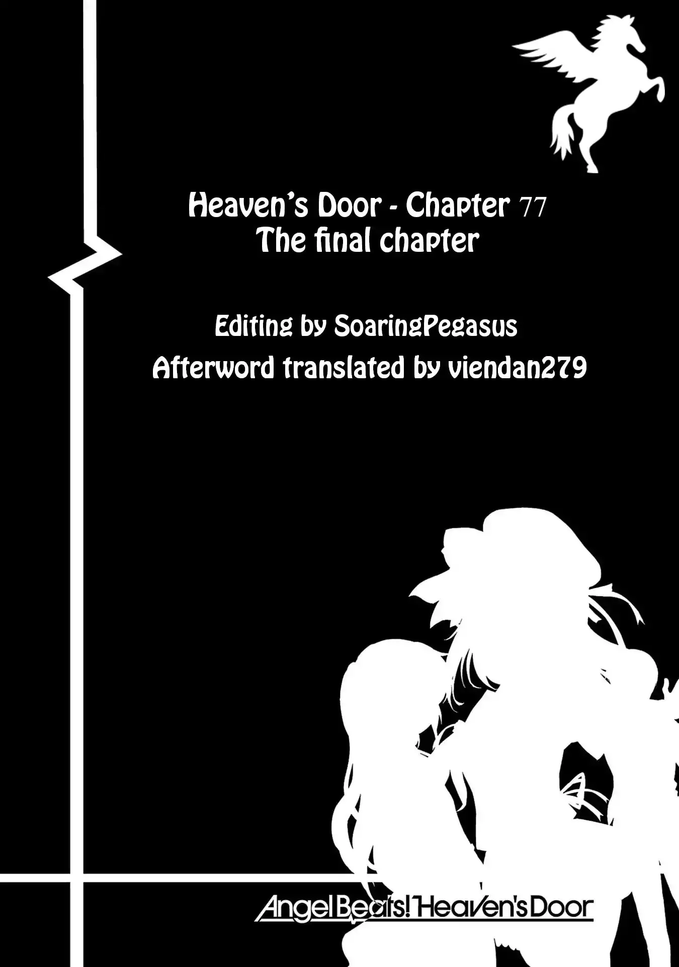 Angel Beats Heaven S Door Vol 11 Chapter 77 Ending End